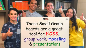 Large Whiteboards for Group Learning and Modeling